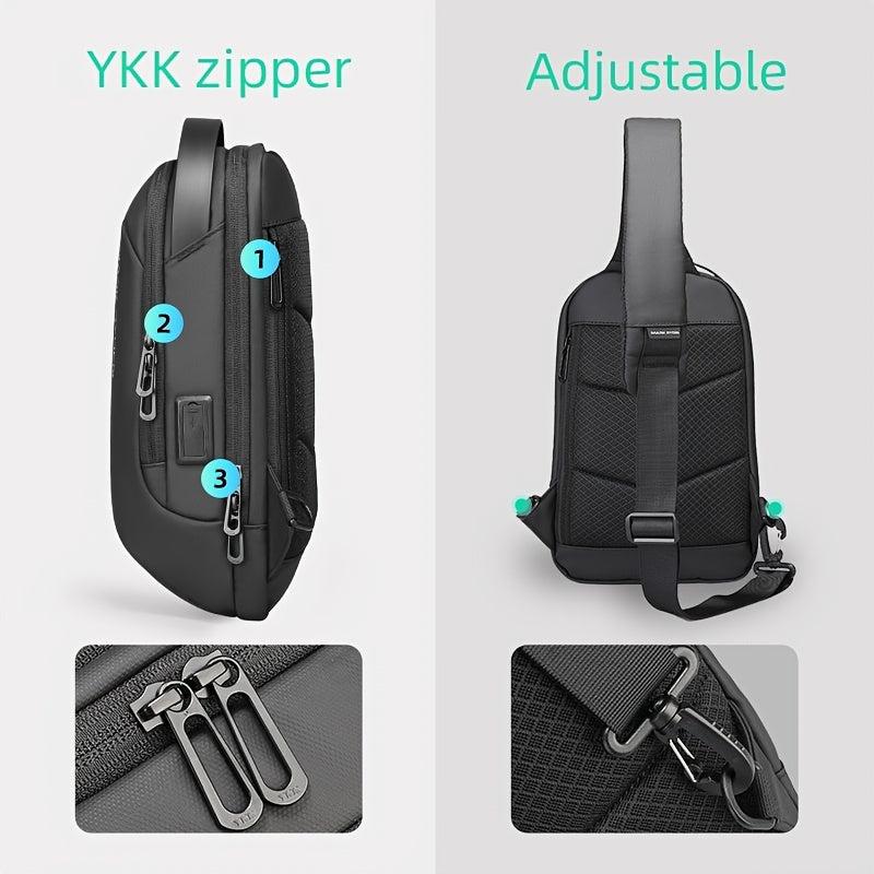 Mark Ryden Men Travel Shoulder Bag Water repellent Sports Chest Bag