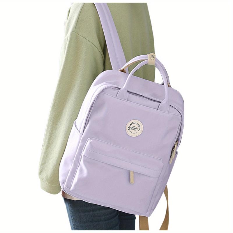 Solid Spine Protection Backpack for Men Women Business School Travel
