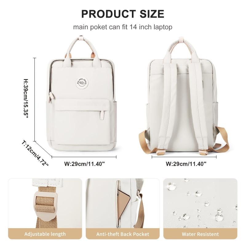 High School Backpacks For Teen Girls - Water Resistant & Lightweight