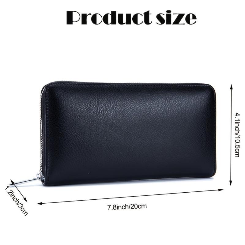 Zip Around Card Holder Coin Purse With Card Slots
