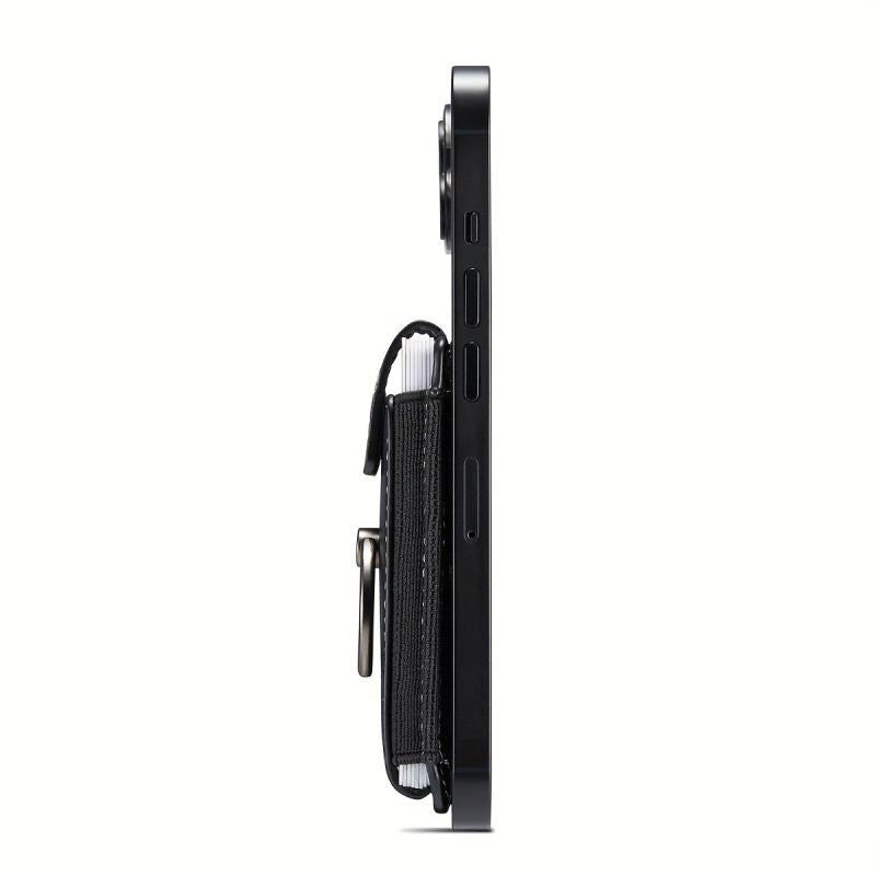 Ring Buckle Phone Back Sticker Card Holder