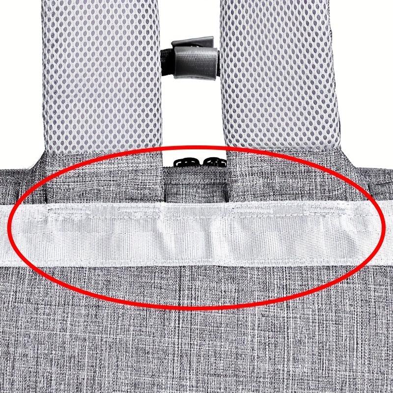 Casual Backpack USB Charging Port Large Waterproof Computer Bag
