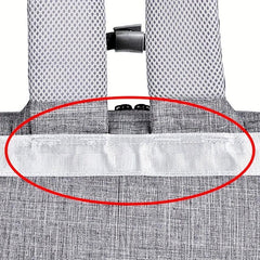 Casual Backpack USB Charging Port Large Waterproof Computer Bag