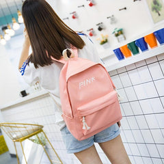 Canvas Backpack for School Students