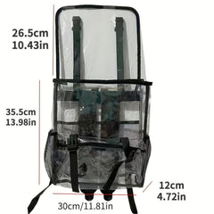 PVC Travel Backpack Waterproof Transparent Large Capacity Bag