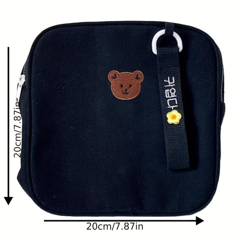 Bear Pattern School Bag Girls Boys Backpack Kids Children's Travel Bag