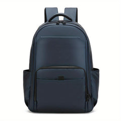 Solid Backpack for College Students with Large Capacity
