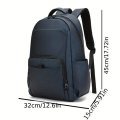 Solid Backpack for College Students with Large Capacity