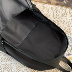 Sporty Preppy Style Backpack Casual Bag Large capacity Foldable