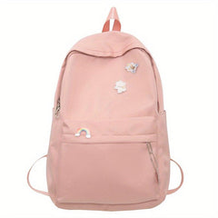 Sporty Preppy Style Backpack Casual Bag Large capacity Foldable