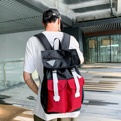 Men's Waterproof Travel Backpack Large Capacity School Bags
