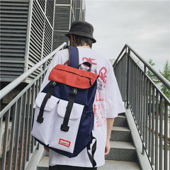 Men's Waterproof Travel Backpack Large Capacity School Bags