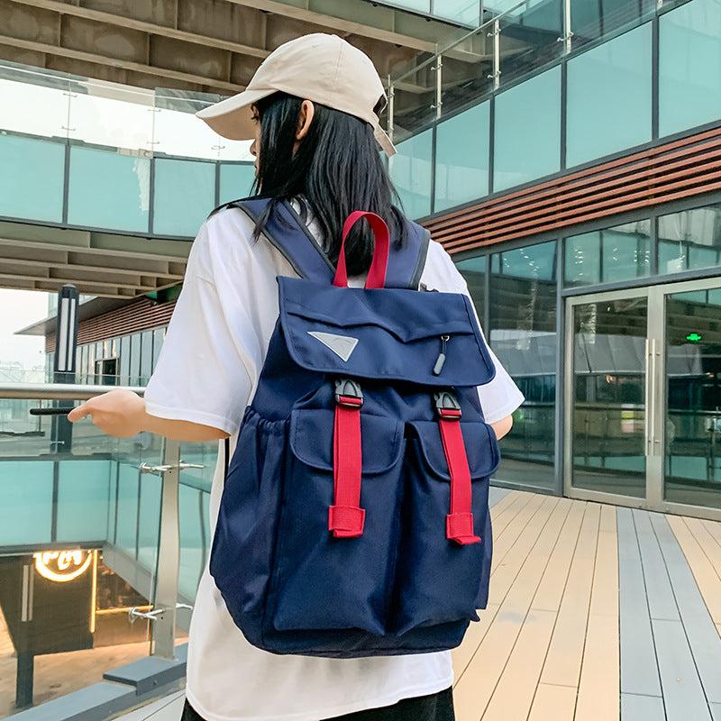 Men's Waterproof Travel Backpack Large Capacity School Bags