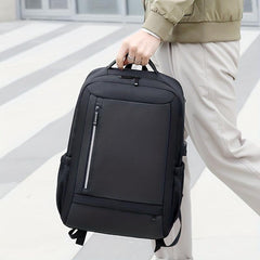 Men's Large Capacity Travel Backpack with USB Charging Port