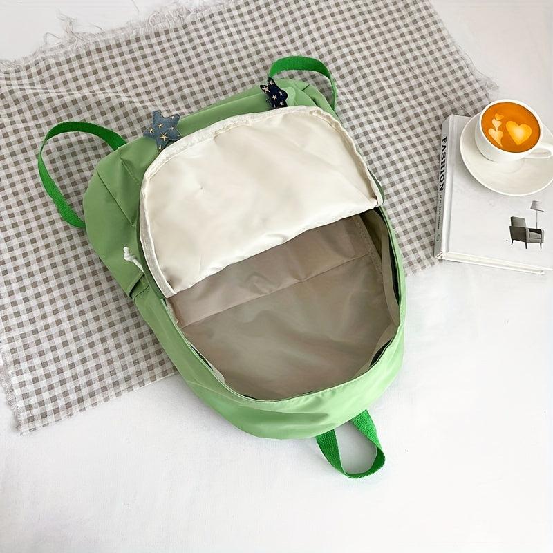 Large Capacity Star Pattern Backpack for Students