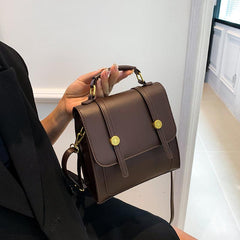 Casual Brown Backpack for Students and Commuters