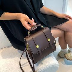 Casual Brown Backpack for Students and Commuters