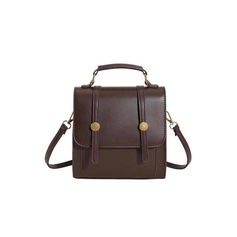 Casual Brown Backpack for Students and Commuters