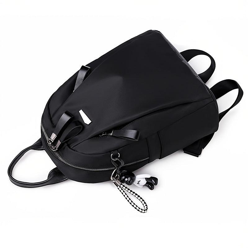 Casual Double Shoulder Backpack with Pendant for Daily Use