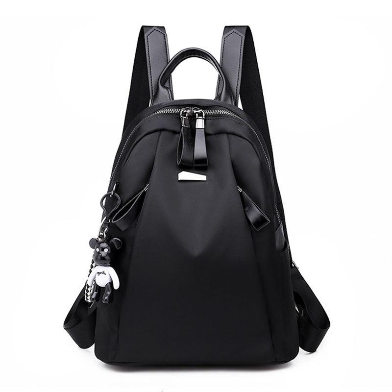 Casual Double Shoulder Backpack with Pendant for Daily Use