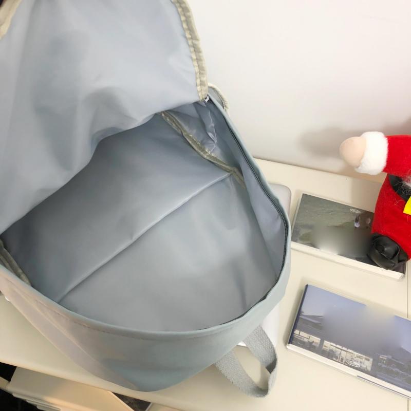 Sports Style Preppy Style Backpack Casual Students Schoolbag