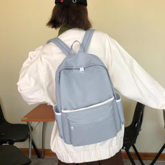 Sports Style Preppy Style Backpack Casual Students Schoolbag