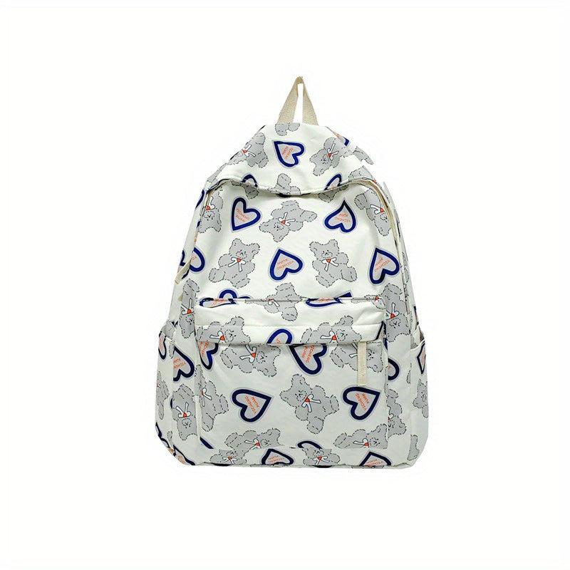 Little Bear Pattern Backpack for Students