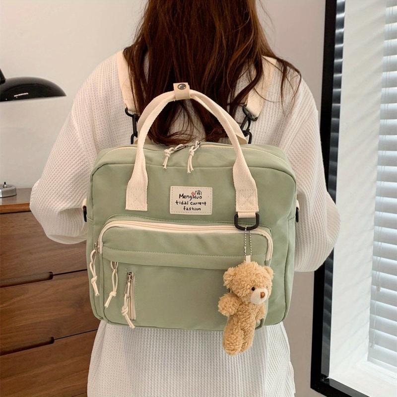 Large Capacity Multifunctional Backpack Handbag Sling Bag 3 In 1 Use Bag