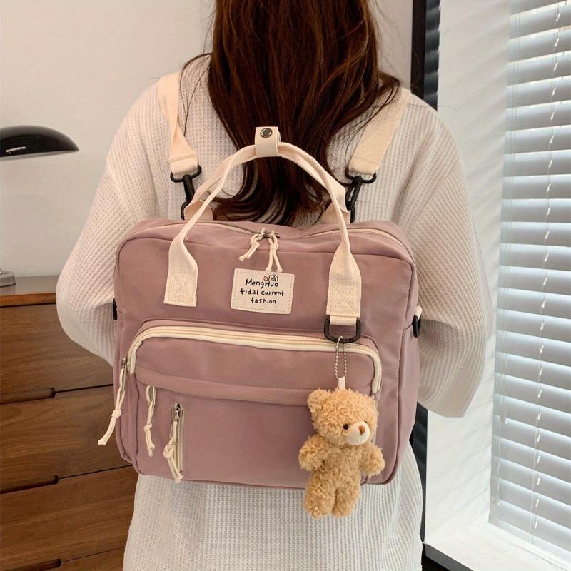 Large Capacity Multifunctional Backpack Handbag Sling Bag 3 In 1 Use Bag
