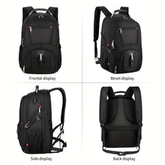 Waterproof Laptop Backpack with USB Charging Port 43 Gaming Computer Backpack
