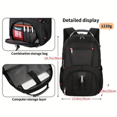 Waterproof Laptop Backpack with USB Charging Port 43 Gaming Computer Backpack