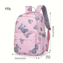 Casual Cartoon Large Capacity Backpack Schoolbag Computer Backpack