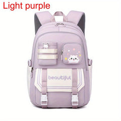 Casual Large Capacity Student Cat Backpack