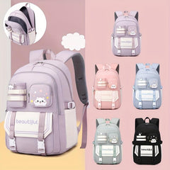 Casual Large Capacity Student Cat Backpack