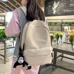 MUJI Large Capacity Travel Backpack College Schoolbag