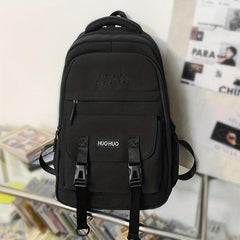 Casual Backpack High School Student Large Capacity Men Women Shoulder Bag