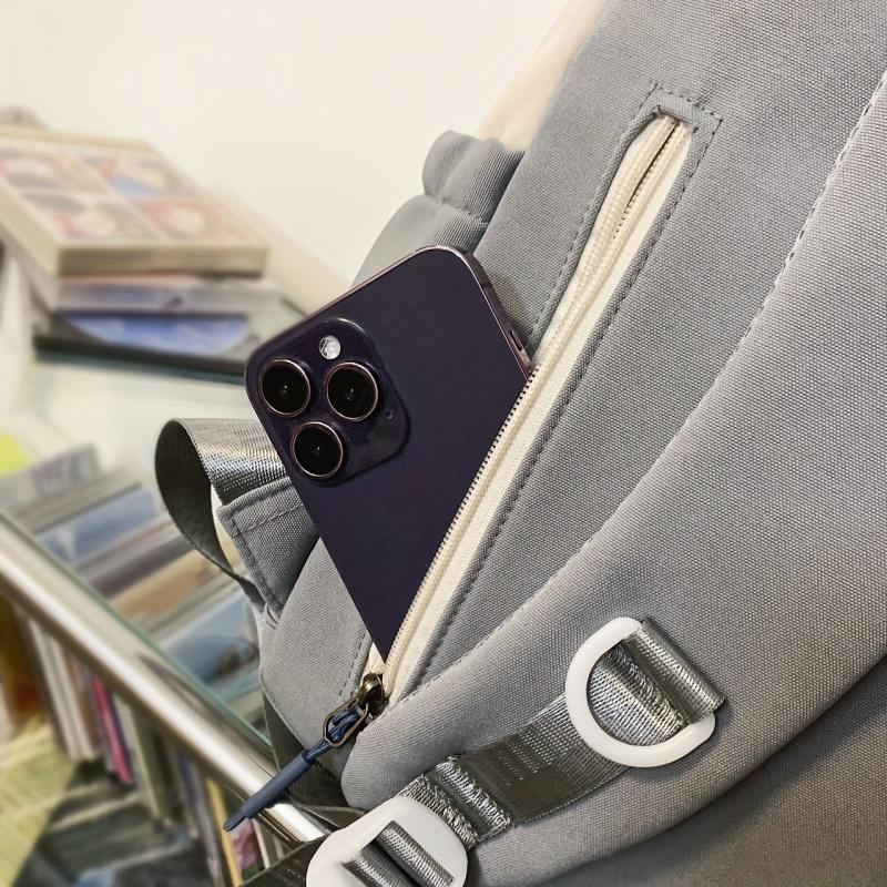 Casual Backpack High School Student Large Capacity Men Women Shoulder Bag