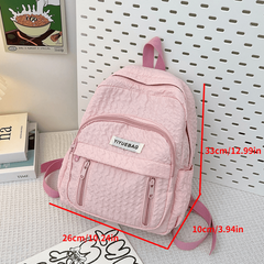 Large Capacity College Student Backpack Sweet Girls Women's Backpack