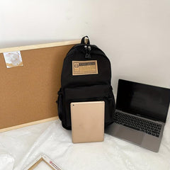 Fashionable Preppy Double Shoulder Bag for School Office