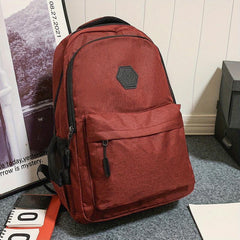 Men's Casual Computer Backpack Student Travel Backpack