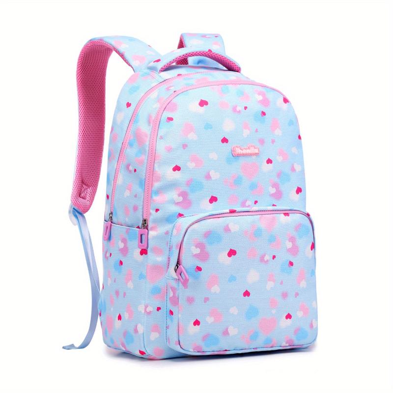 Girls Gradients Laptop Schoolbag Middle School Backpack