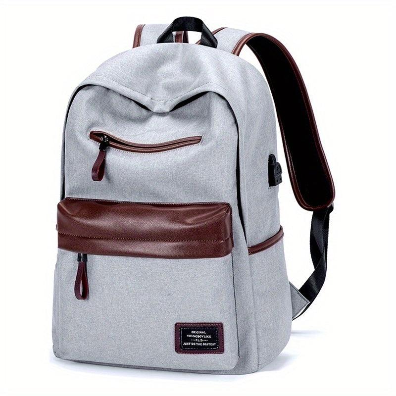 Large Laptop Backpack w/ USB Charging Port