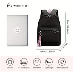 Casual Large Capacity Backpack Laptop Bag for Work Student