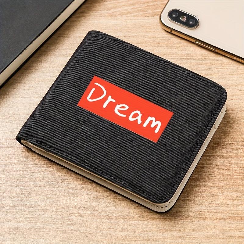 Men's Dream Print Business Wallet Card Holder