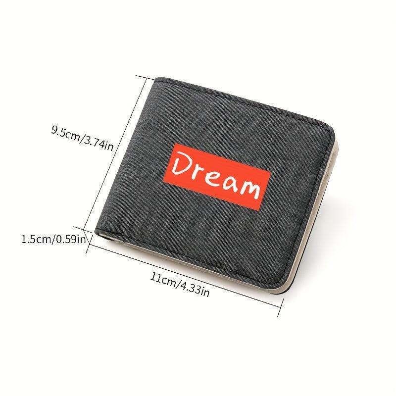 Men's Dream Print Business Wallet Card Holder