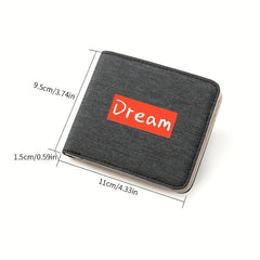 Men's Dream Print Business Wallet Card Holder
