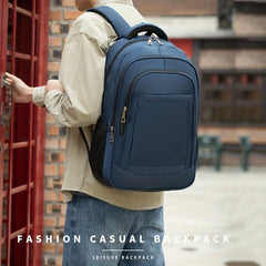 Men's Travel Business Computer Backpack High School Student Bag