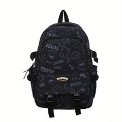 Casual Cartoon Printing Backpack Large Capacity School Bag