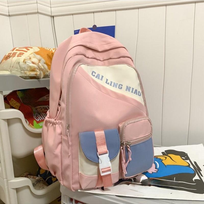 Waterproof Casual Travel Backpack Large Capacity Student Backpack