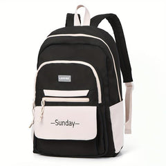 Fashionable Preppy Backpack with Large Capacity